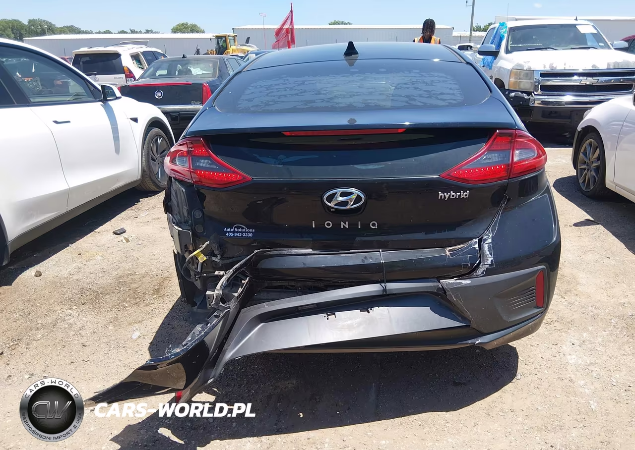 2017 Hyundai Ioniq Hybrid Sel VIN:KMHC75LC8HU054593 - 16