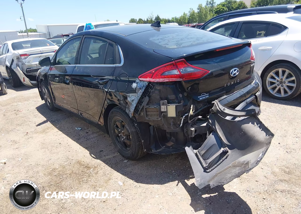 2017 Hyundai Ioniq Hybrid Sel VIN:KMHC75LC8HU054593 - 3