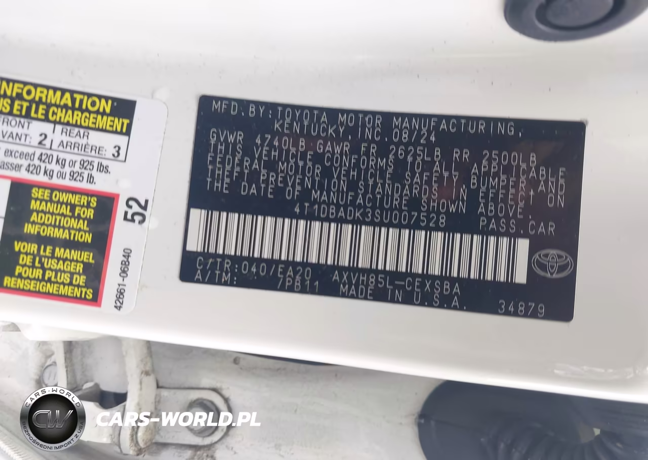 2025 Toyota Camry Se VIN:4T1DBADK3SU007528 - 9