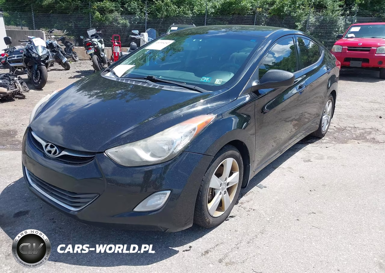 2013 Hyundai Elantra Gls VIN:5NPDH4AE1DH406549 - 2