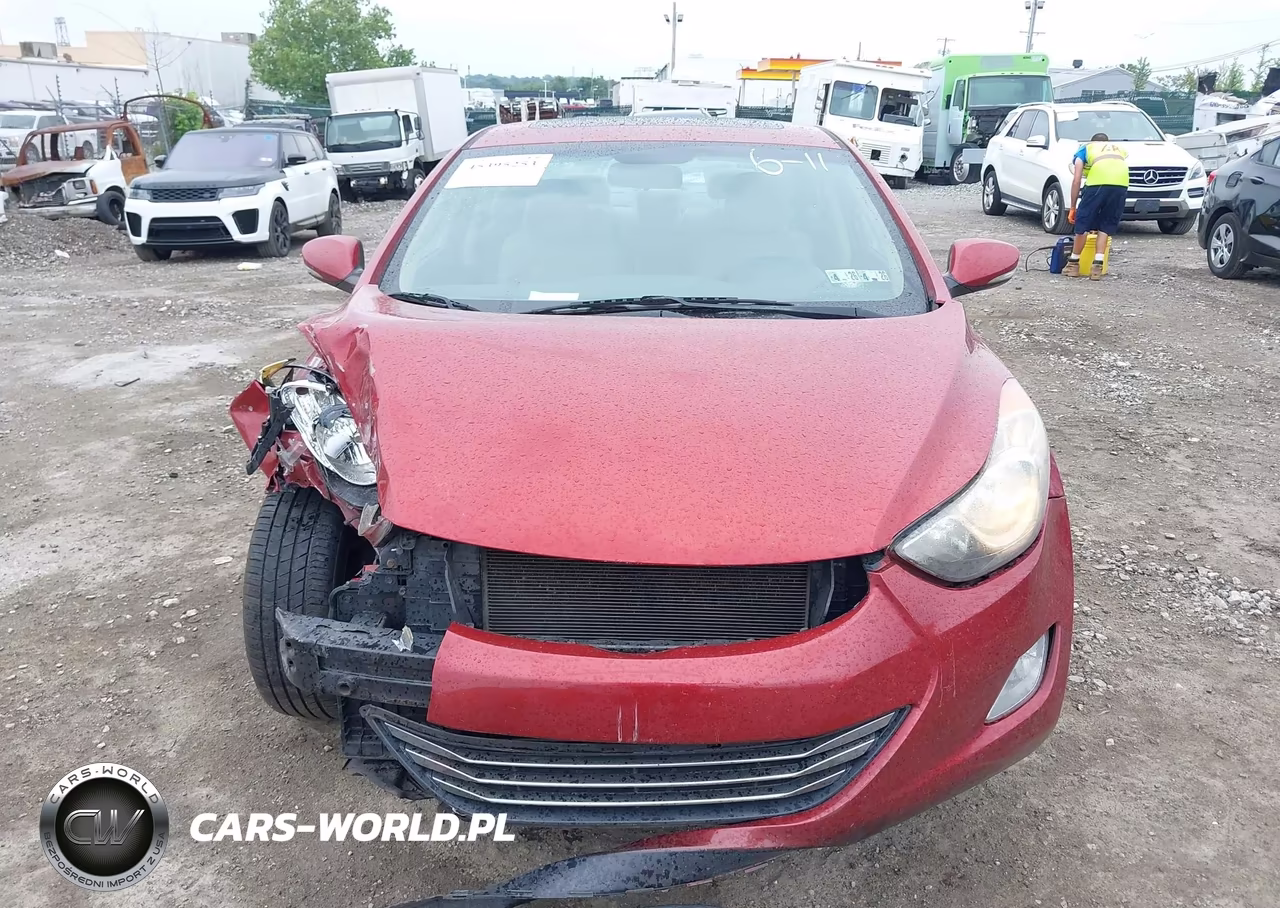 2013 Hyundai Elantra Limited VIN:KMHDH4AE0DU670184 - 11