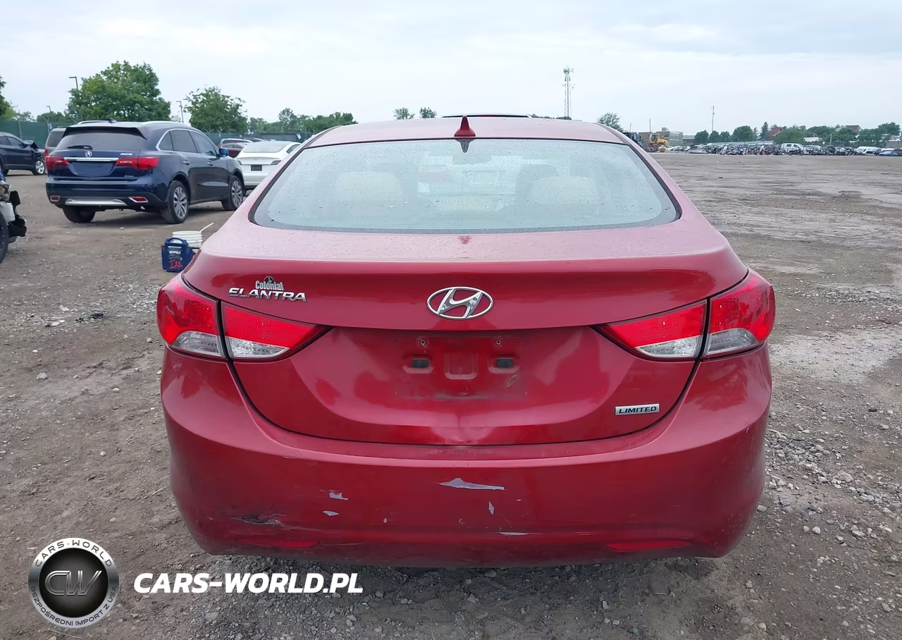 2013 Hyundai Elantra Limited VIN:KMHDH4AE0DU670184 - 15