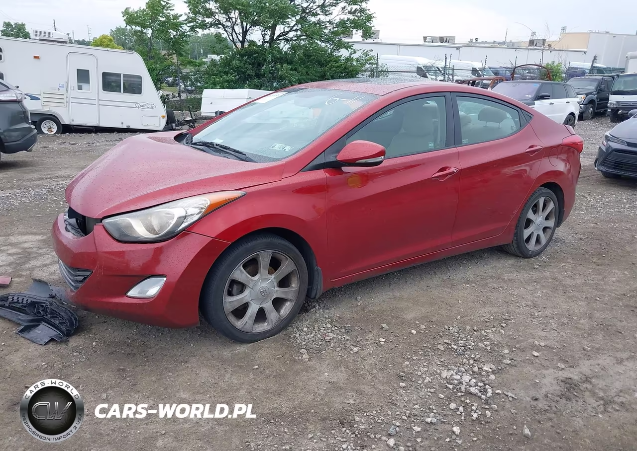 2013 Hyundai Elantra Limited VIN:KMHDH4AE0DU670184 - 2