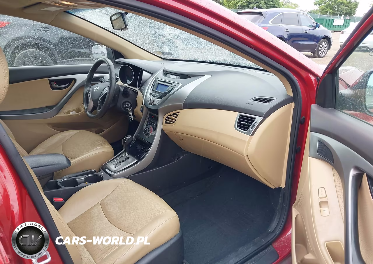 2013 Hyundai Elantra Limited VIN:KMHDH4AE0DU670184 - 5