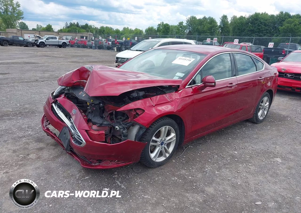 2018 Ford Fusion Se VIN:3FA6P0HD1JR213477 - 2