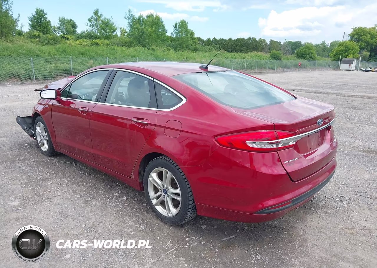 2018 Ford Fusion Se VIN:3FA6P0HD1JR213477 - 3