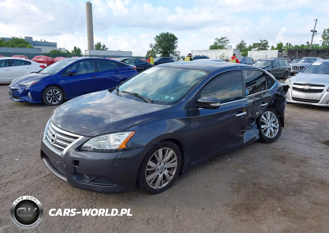 2013 Nissan Sentra Sl VIN:3N1AB7AP4DL706886 - 2
