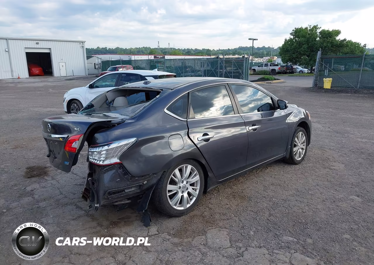 2013 Nissan Sentra Sl VIN:3N1AB7AP4DL706886 - 4