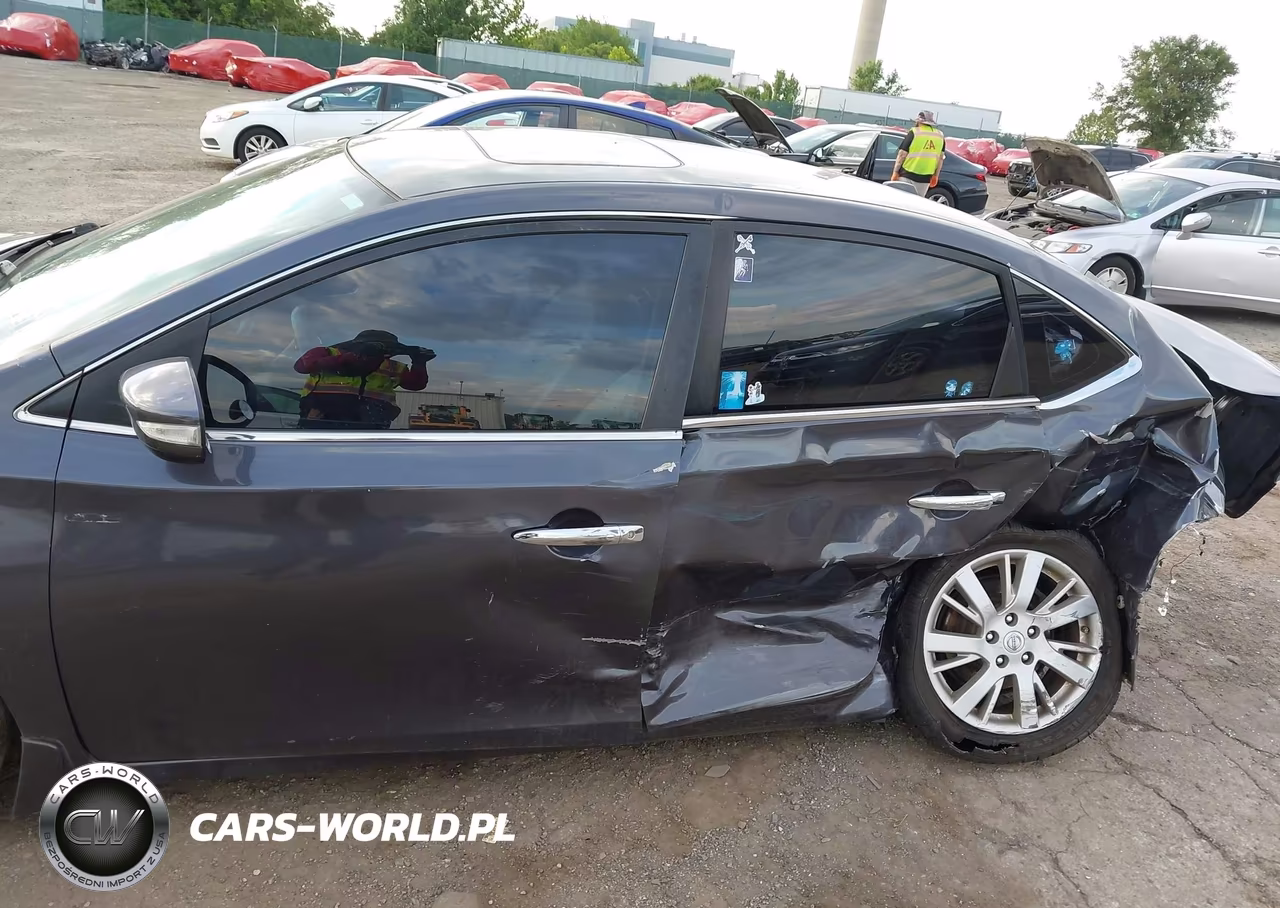 2013 Nissan Sentra Sl VIN:3N1AB7AP4DL706886 - 6