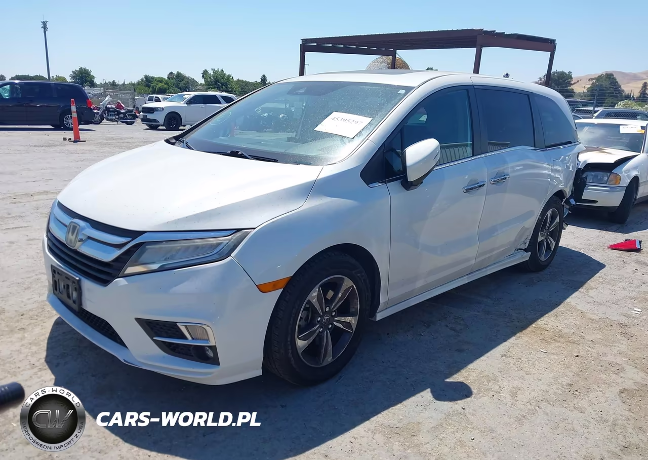 2020 Honda Odyssey Touring VIN:5FNRL6H85LB019371 - 2