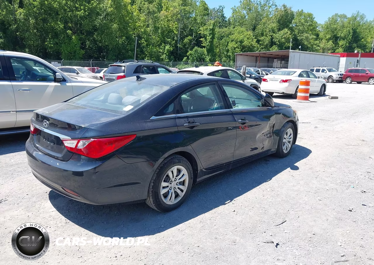 2011 Hyundai Sonata Gls VIN:5NPEB4AC8BH002021 - 4