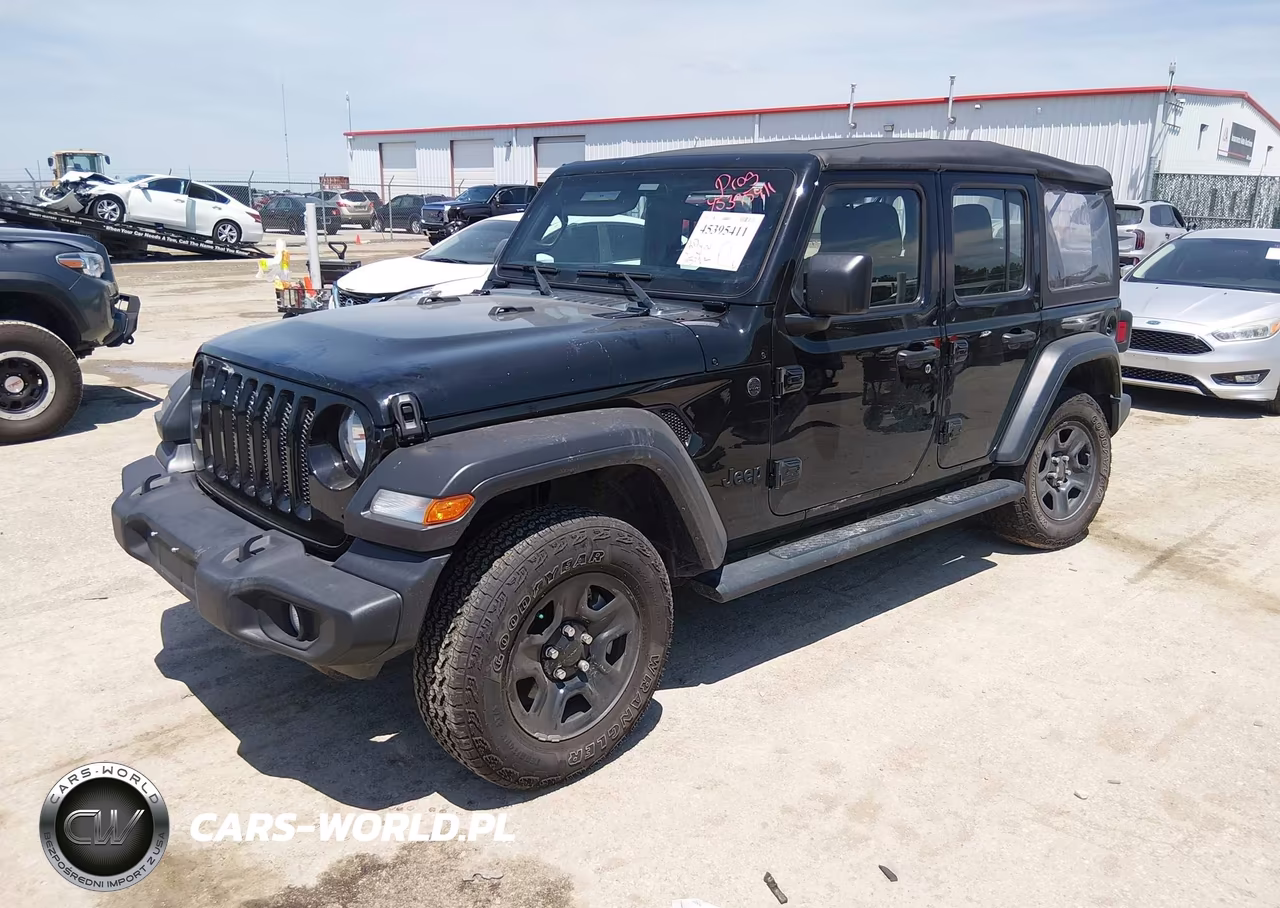 2022 Jeep Wrangler Unlimited Sport 4X4 VIN:1C4HJXDN0NW235243 - 2