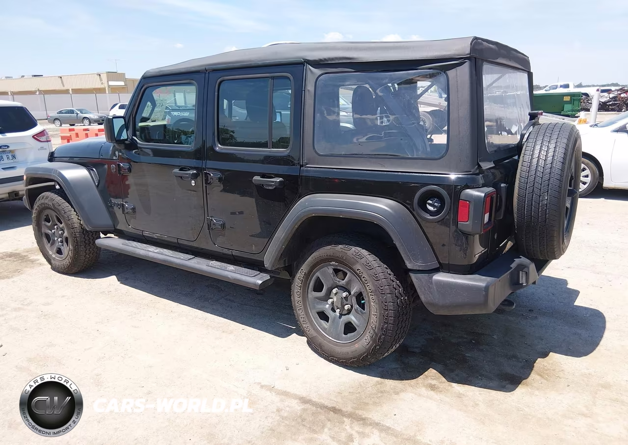 2022 Jeep Wrangler Unlimited Sport 4X4 VIN:1C4HJXDN0NW235243 - 3