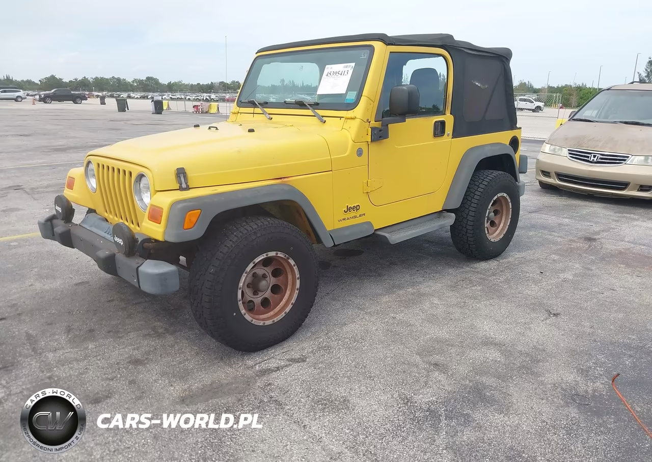 2004 Jeep Wrangler X VIN:1J4FA39S04P729197 - 2