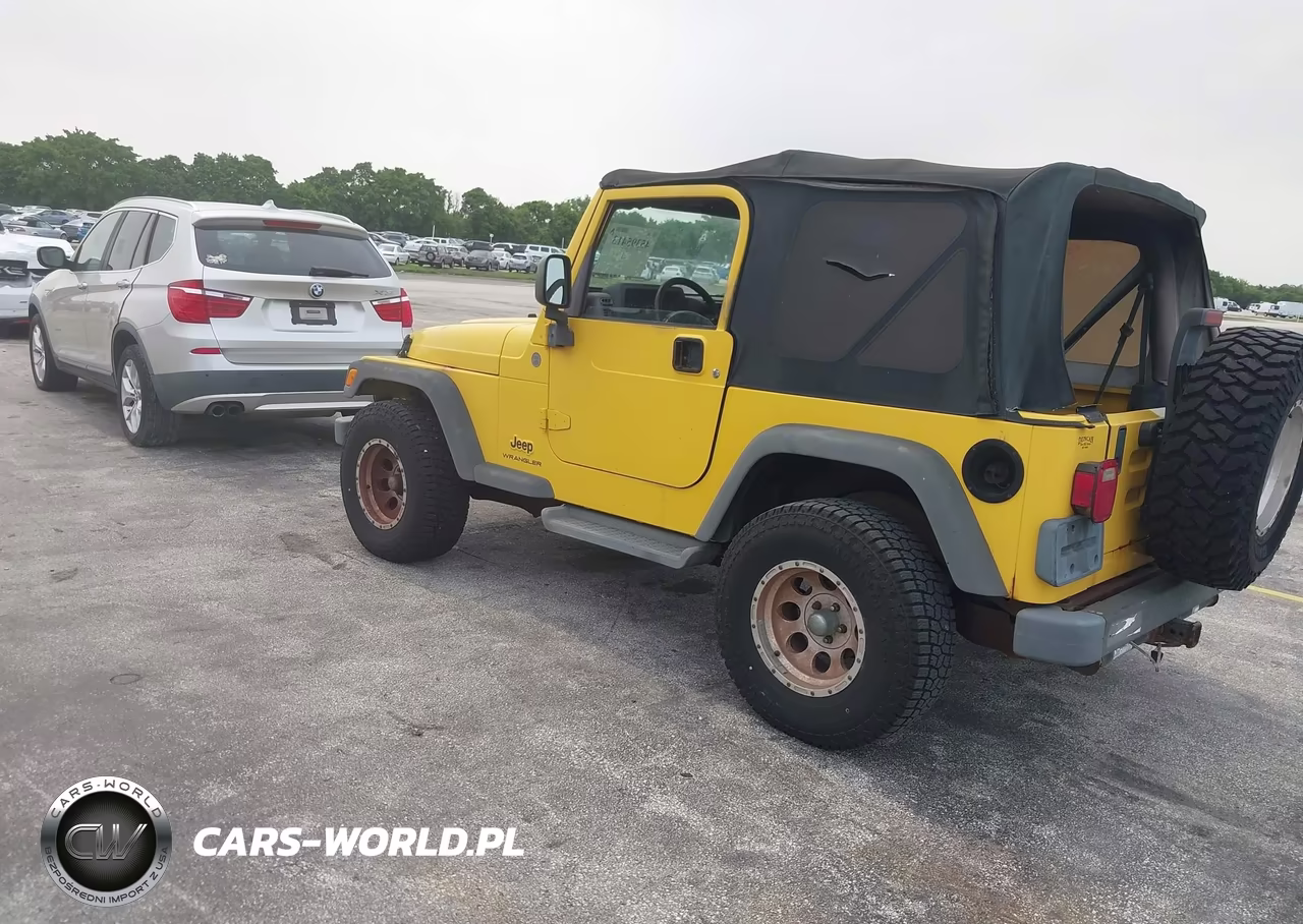 2004 Jeep Wrangler X VIN:1J4FA39S04P729197 - 3