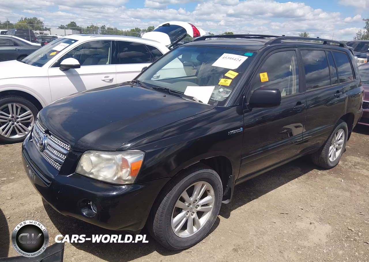 2007 Toyota Highlander Hybrid V6 (2 Rows) (Cvt-E) VIN:JTEHW21A770042255 - 2