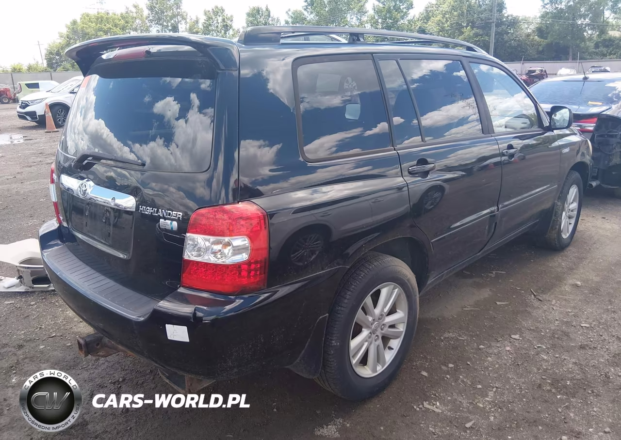2007 Toyota Highlander Hybrid V6 (2 Rows) (Cvt-E) VIN:JTEHW21A770042255 - 4