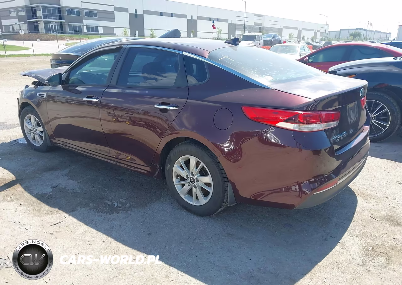 2016 Kia Optima Lx VIN:5XXGT4L39GG105342 - 3