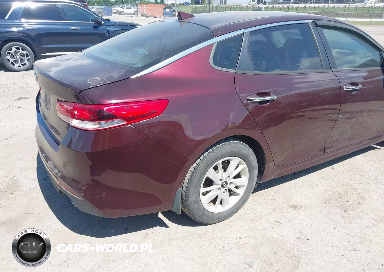 2016 Kia Optima Lx VIN:5XXGT4L39GG105342 - 4