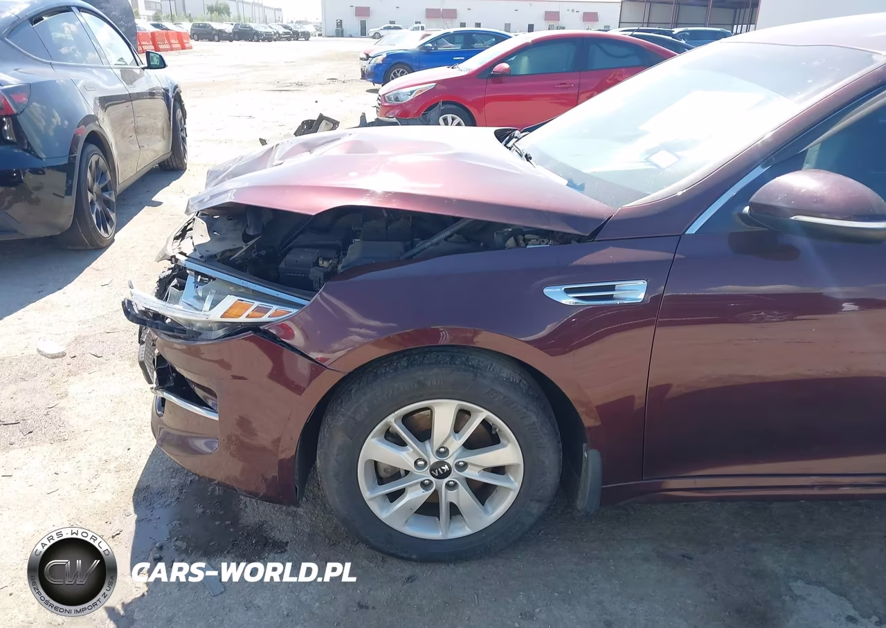 2016 Kia Optima Lx VIN:5XXGT4L39GG105342 - 6