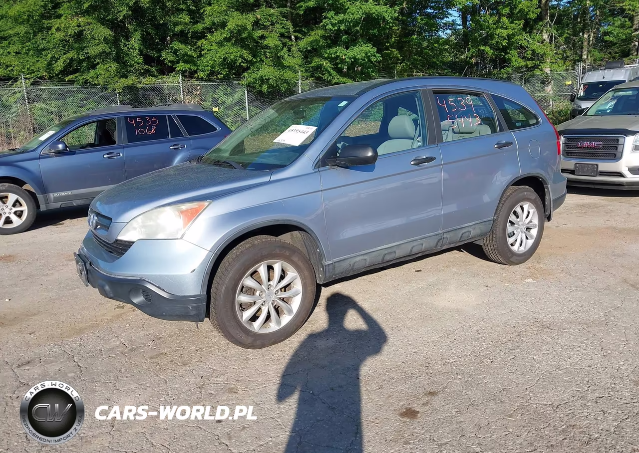 2009 Honda Cr-V Lx VIN:5J6RE483X9L038775 - 2