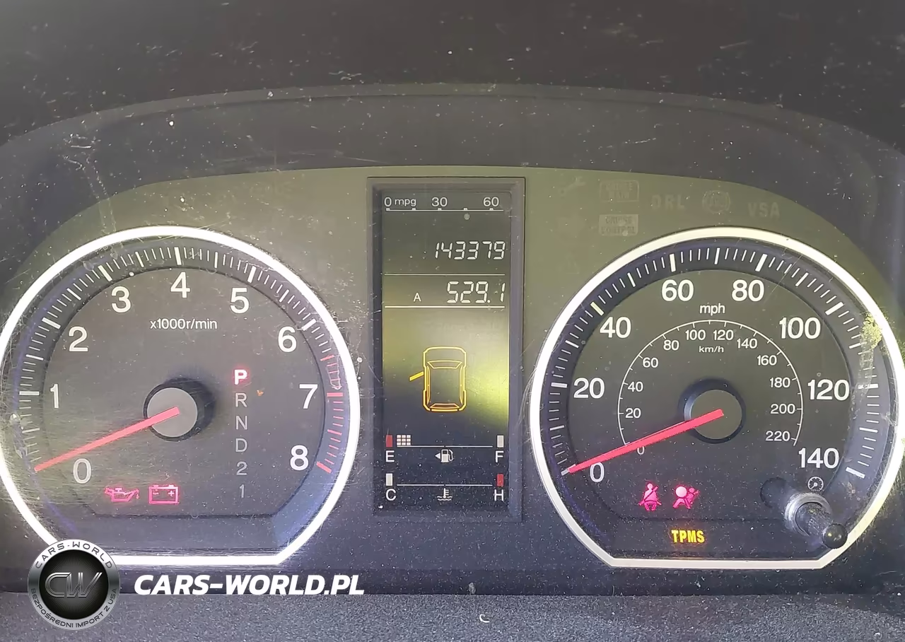 2009 Honda Cr-V Lx VIN:5J6RE483X9L038775 - 7