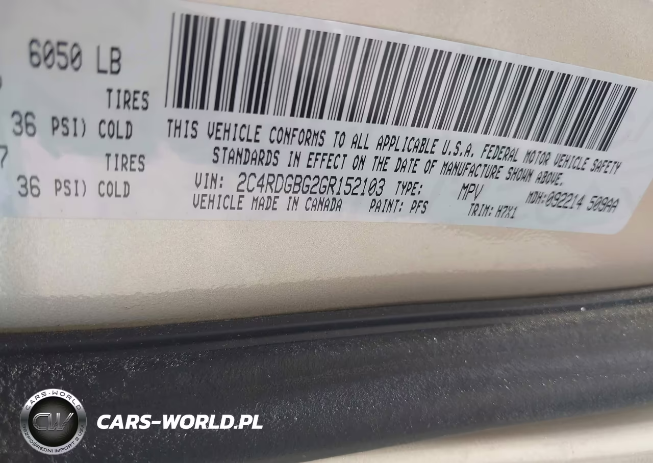 2016 Dodge Grand Caravan Se VIN:2C4RDGBG2GR152103 - 9