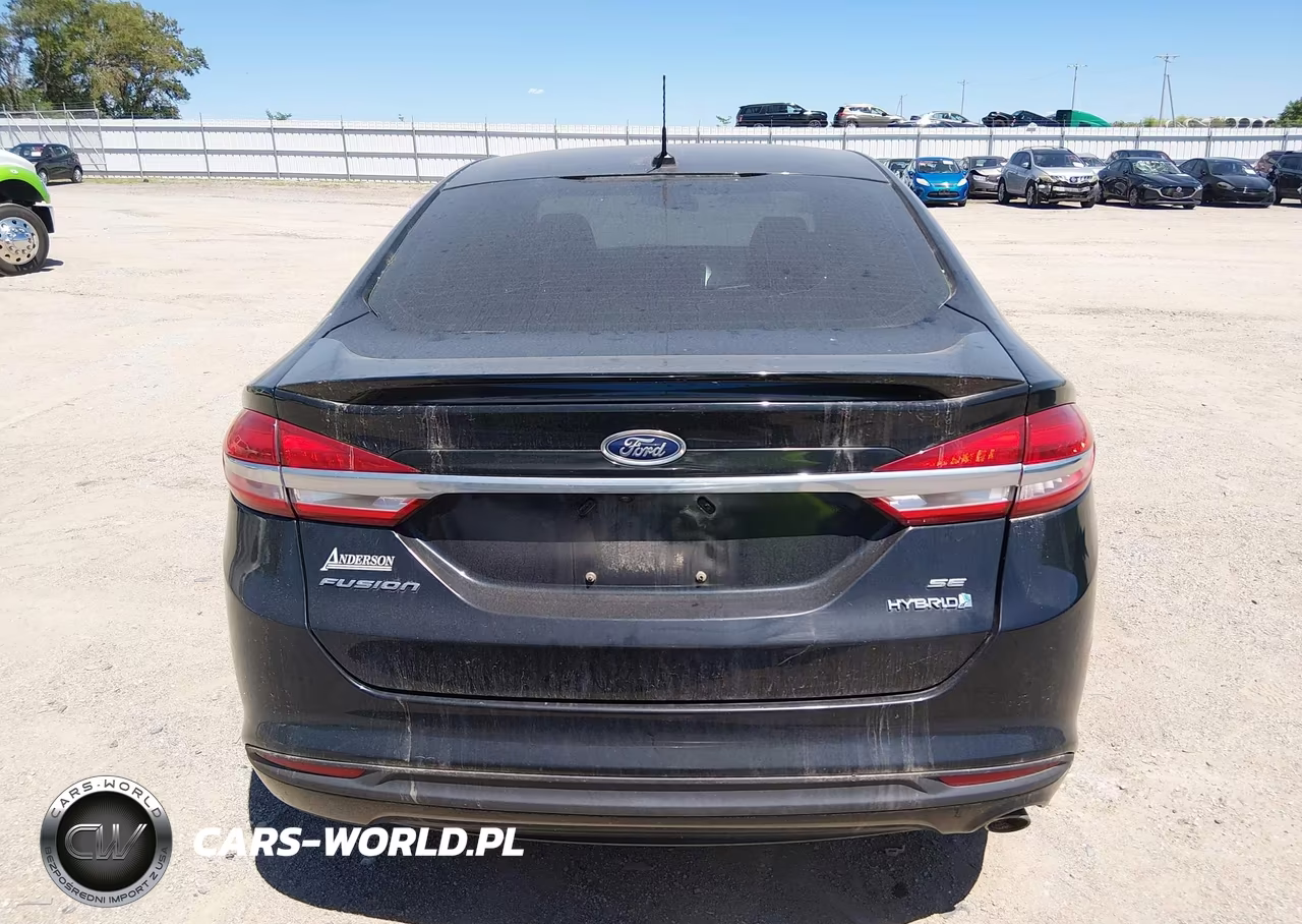 2017 Ford Fusion Hybrid Se VIN:3FA6P0LU4HR233756 - 16