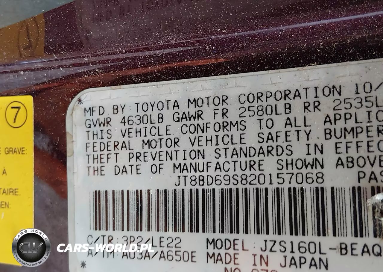 2002 Lexus Gs 300 VIN:JT8BD69S820157068 - 9