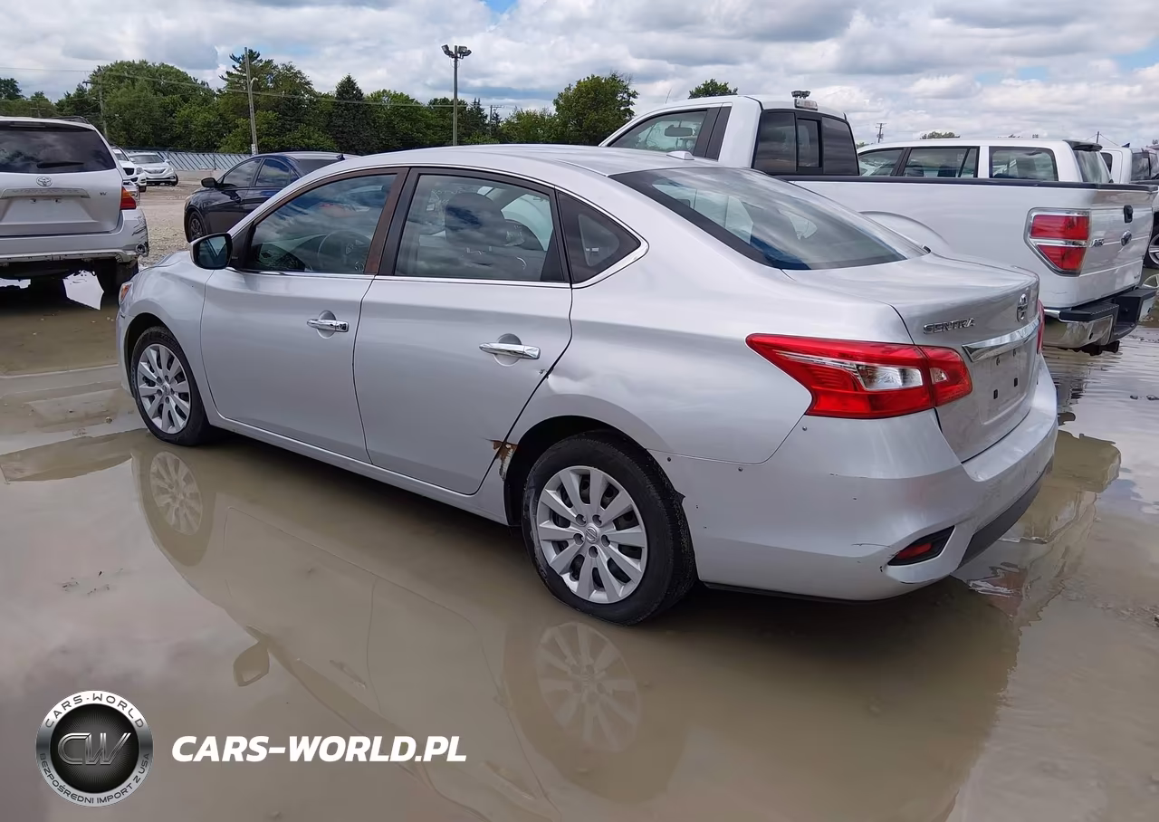 2017 Nissan Sentra Sv VIN:3N1AB7AP2HY353380 - 3