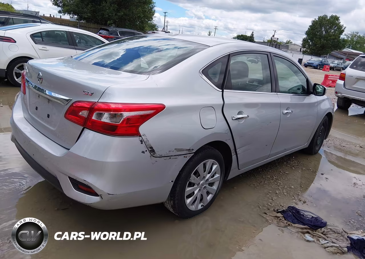 2017 Nissan Sentra Sv VIN:3N1AB7AP2HY353380 - 4