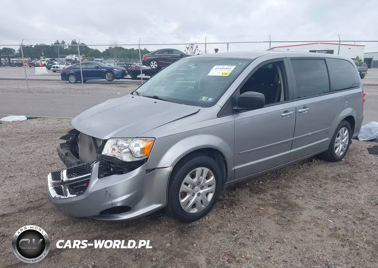 2016 Dodge Grand Caravan Se VIN:2C4RDGBG5GR155707 - 2