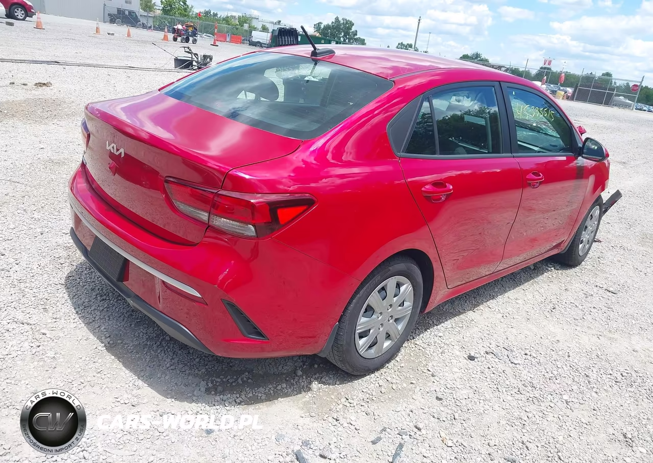 2022 Kia Rio S VIN:3KPA24AD0NE479008 - 4