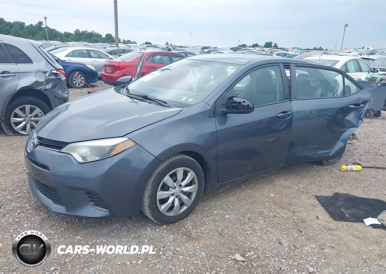 2015 Toyota Corolla Le VIN:2T1BURHE0FC321200 - 2