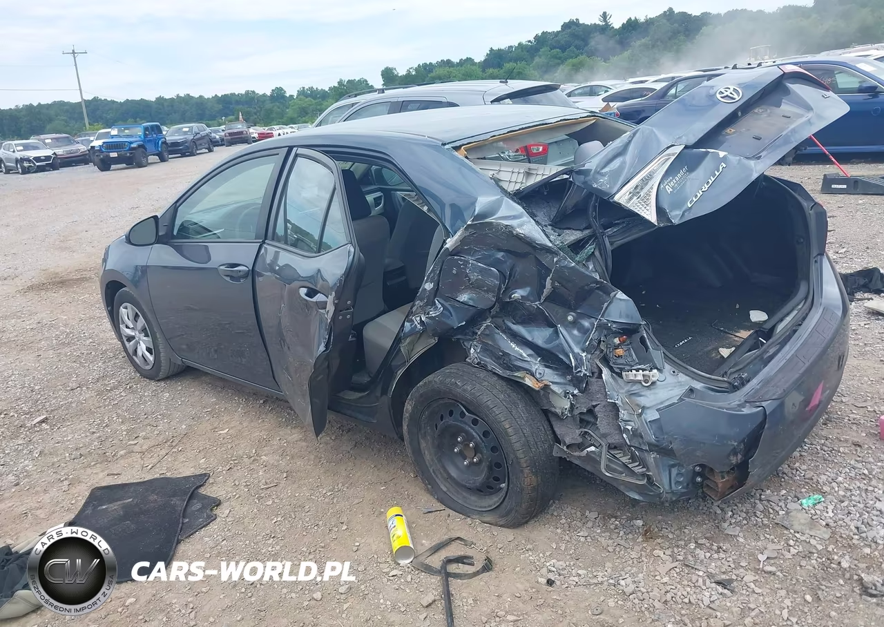 2015 Toyota Corolla Le VIN:2T1BURHE0FC321200 - 3