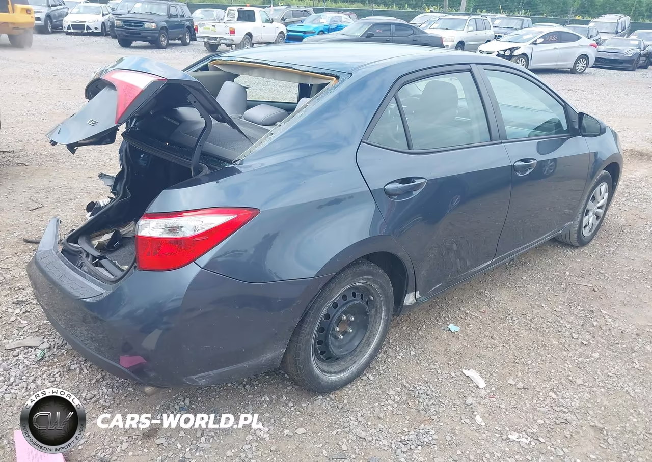 2015 Toyota Corolla Le VIN:2T1BURHE0FC321200 - 4