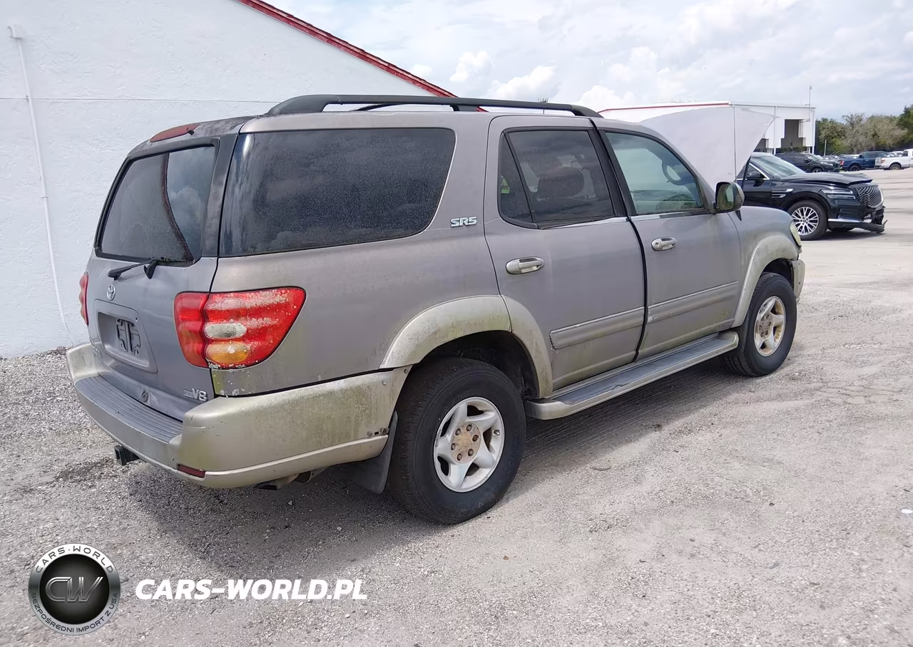 2001 Toyota Sequoia Sr5 V8 VIN:5TDZT34AX1S048994 - 4