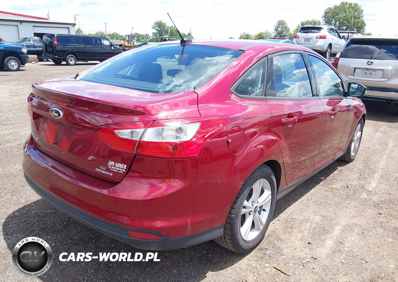 2014 Ford Focus Se VIN:1FADP3F29EL207280 - 4