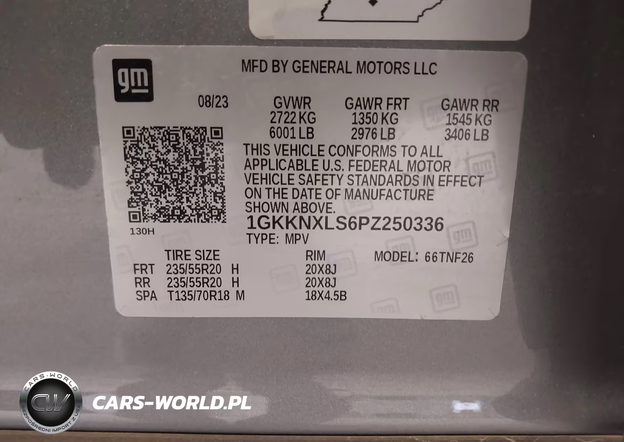 2023 GMC Acadia Awd Denali VIN:1GKKNXLS6PZ250336 - 9