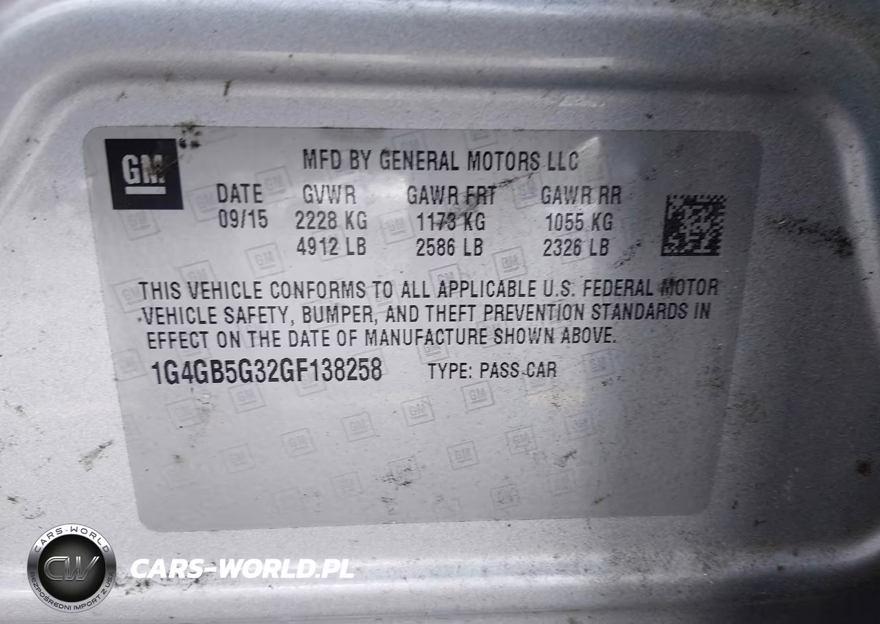 2016 Buick Lacrosse Leather VIN:1G4GB5G32GF138258 - 9