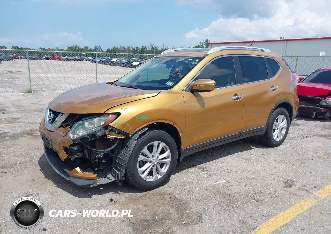 2015 Nissan Rogue Sv VIN:5N1AT2MV6FC771367 - 2