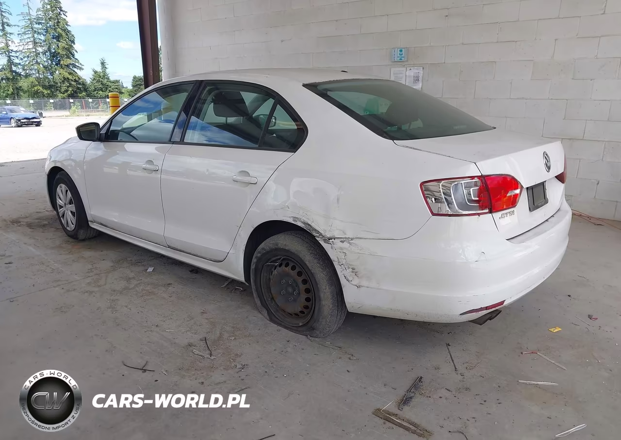 2013 Volkswagen Jetta 2.0L S VIN:3VW2K7AJ5DM351568 - 3