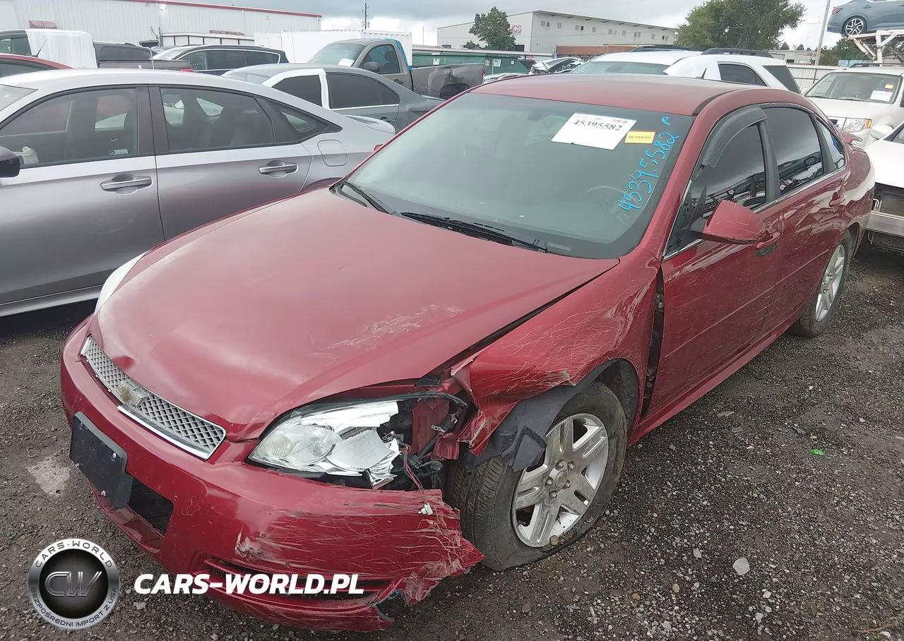 2013 Chevrolet Impala Lt VIN:2G1WB5E38D1161784 - 2