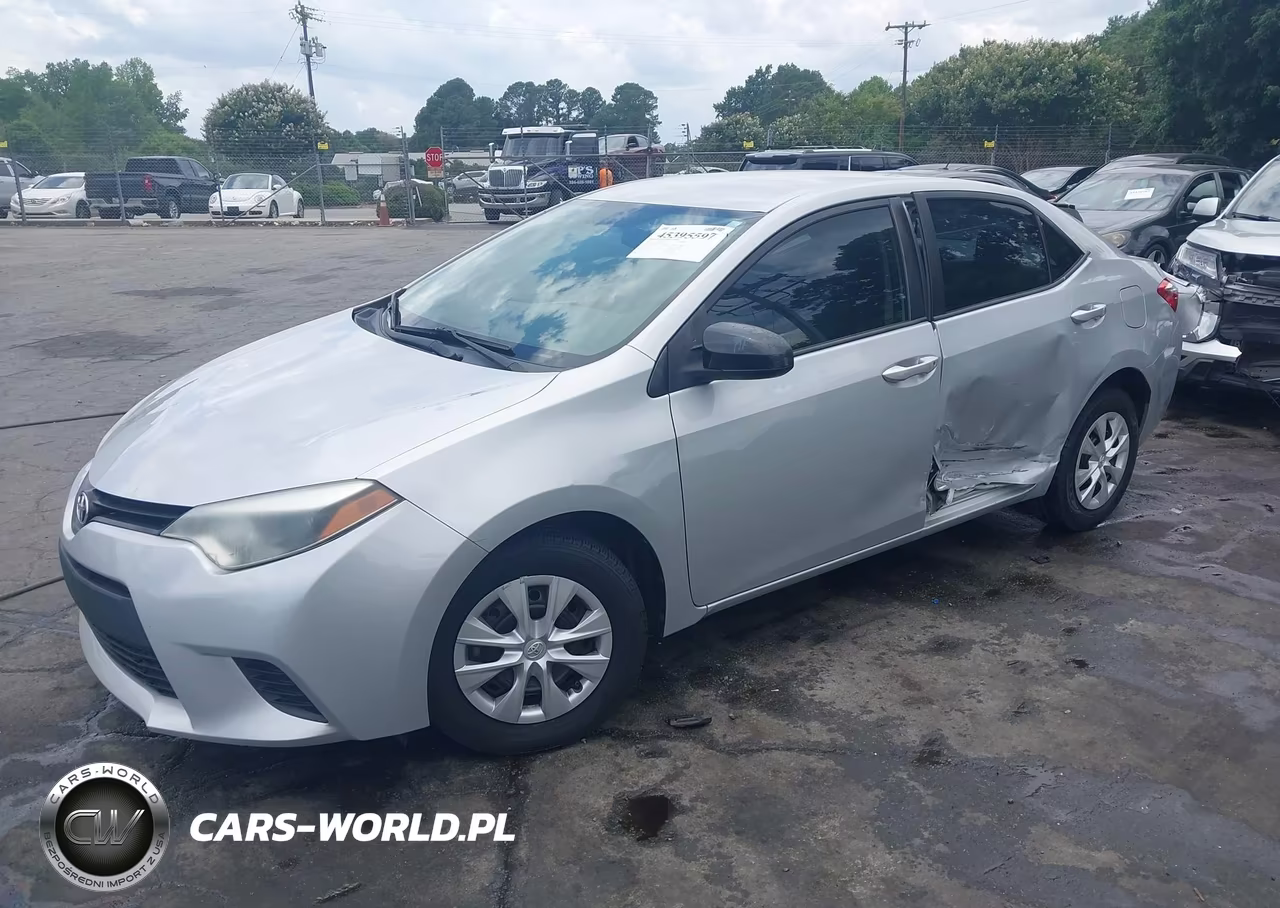 2015 Toyota Corolla L VIN:2T1BURHEXFC399323 - 2