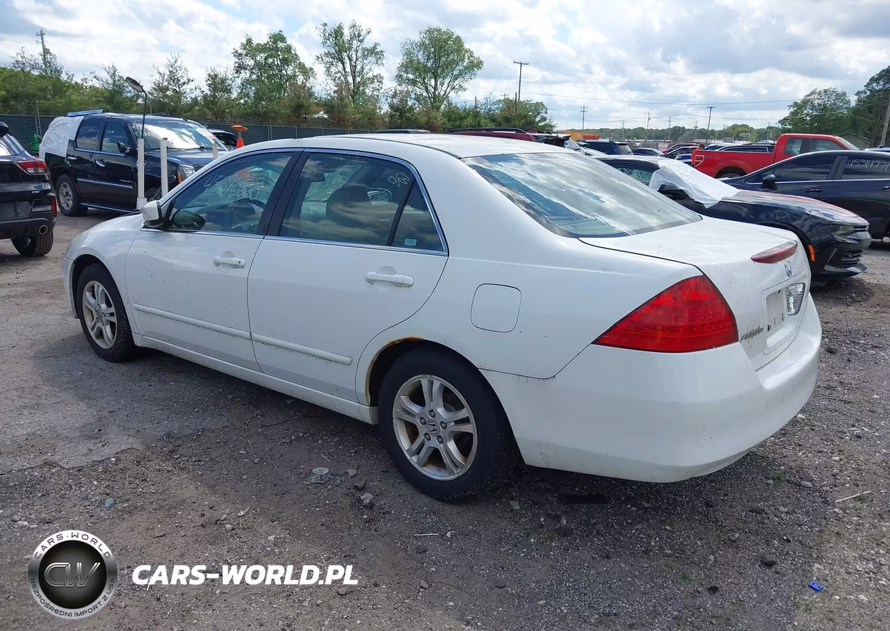 2007 Honda Accord 2.4 Se VIN:1HGCM56397A101754 - 3