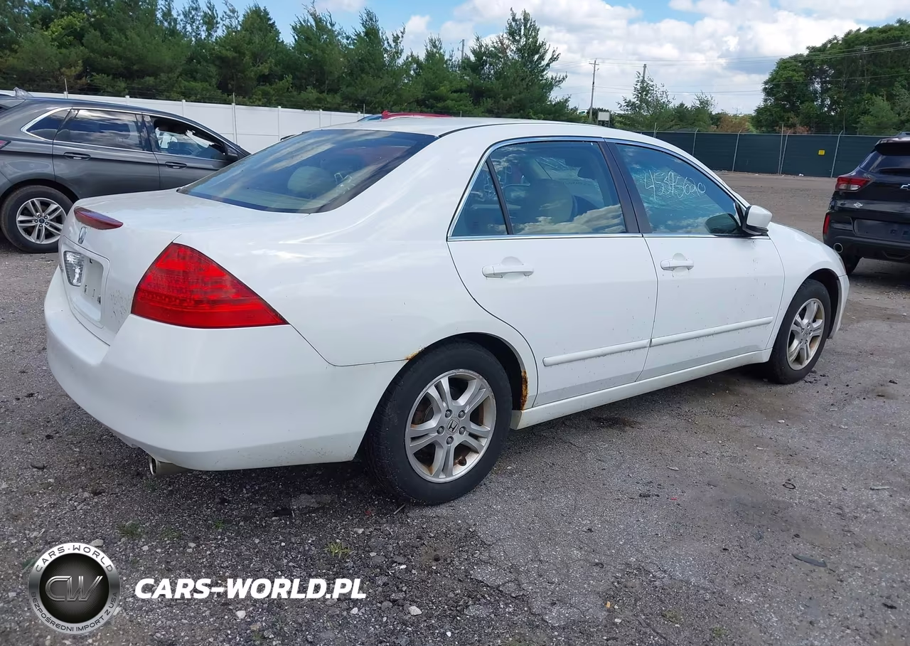 2007 Honda Accord 2.4 Se VIN:1HGCM56397A101754 - 4