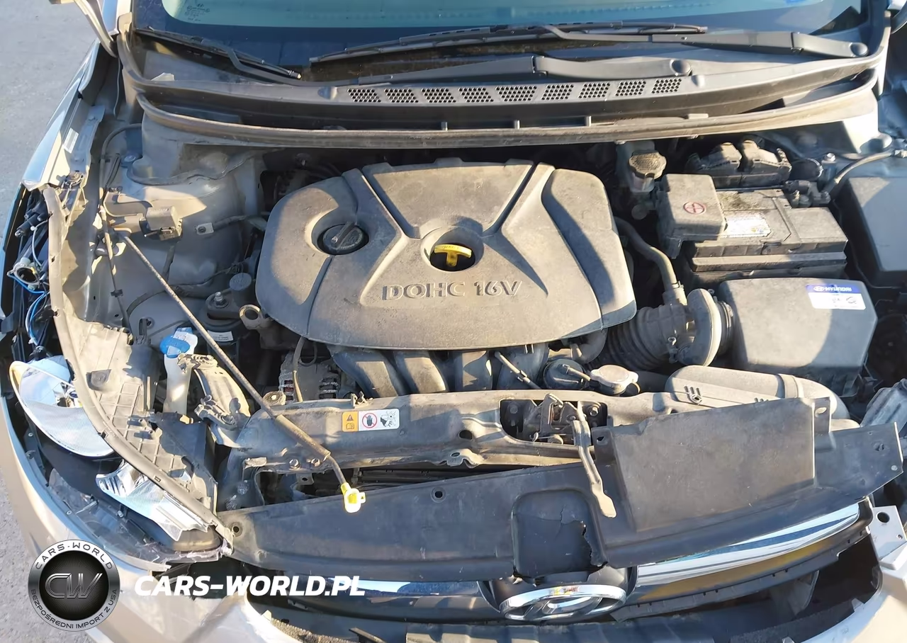 2013 Hyundai Elantra Gls VIN:KMHDH4AE8DU735637 - 10