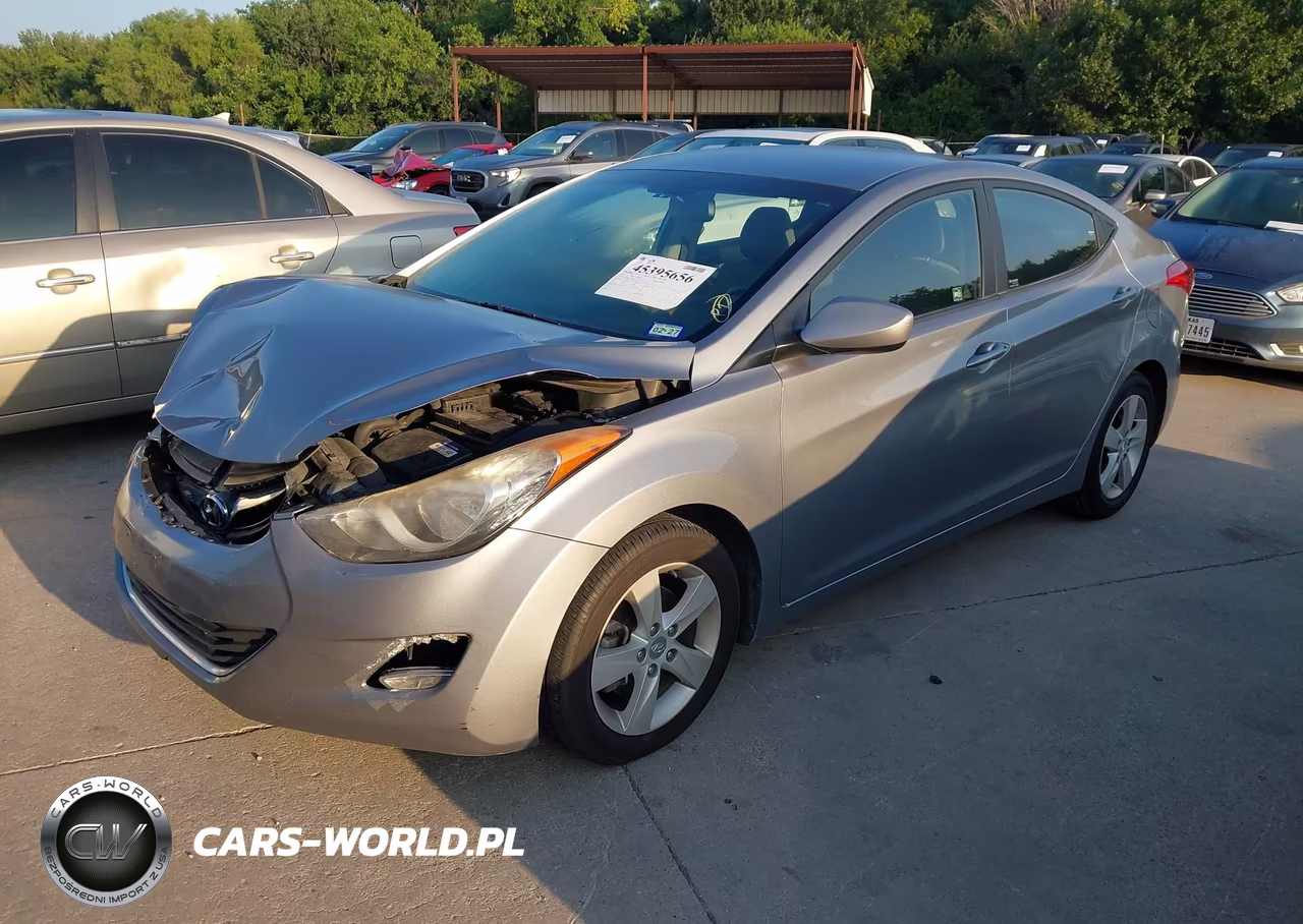 2013 Hyundai Elantra Gls VIN:KMHDH4AE8DU735637 - 2