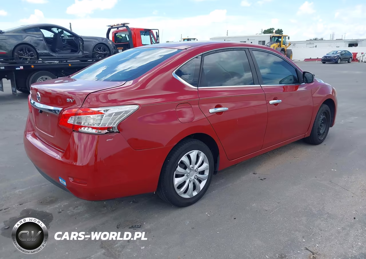2013 Nissan Sentra Sv VIN:3N1AB7AP1DL797373 - 4
