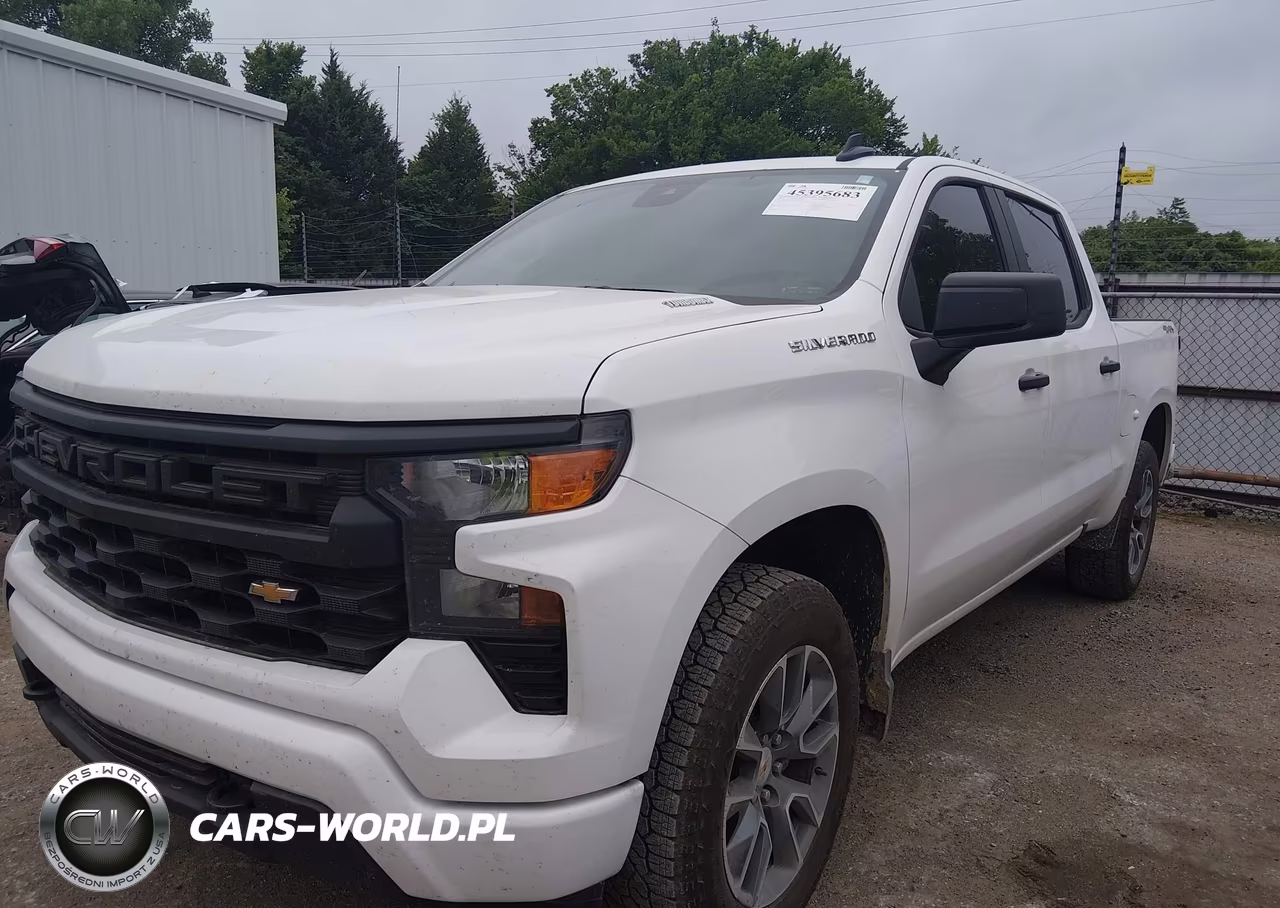 2026 Chevrolet Silverado 1500 4Wd Short Bed Custom VIN:1GCPKBEK5TZ208776 - 2